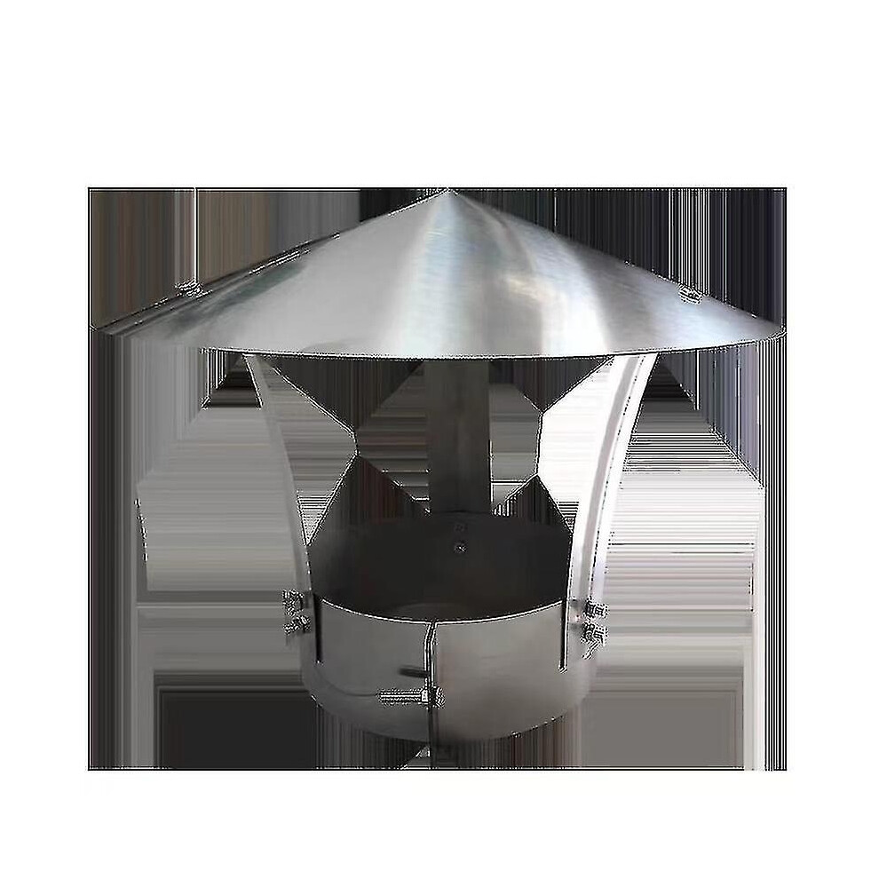 (140-180Mm) Stainless Steel Chimney Flue Cowl Pipe Rain Cover Protector Cap Ending 60-250Mm 6262875361103