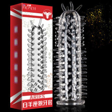 (1) Ultra-sensitive Particles Condoms Women G-spot Stimulation Particles Condoms For The Ultimate Pleasure Experience
