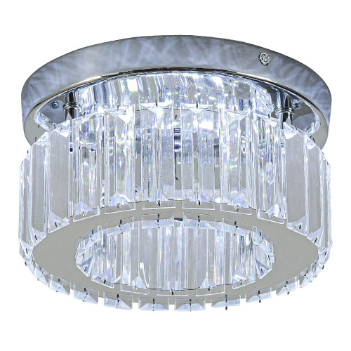 Living And Home Modern Round Crystal Ceiling Light 2