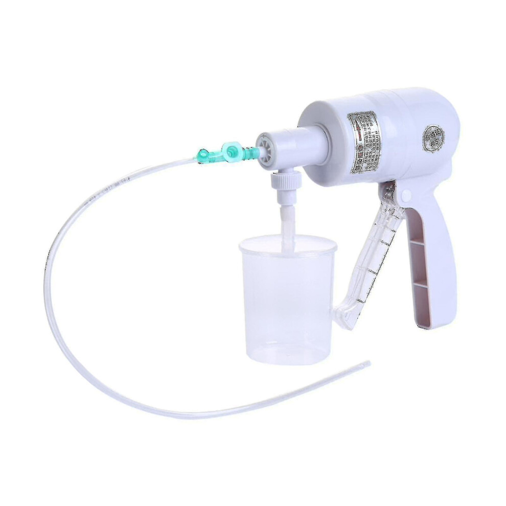 Household Handheld Sputum Aspirator Mucus Suction Machine With Hose