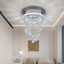 Modern Crystal Ceiling Light with Droplets