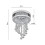Living And Home Modern Crystal Ceiling Light with Droplets 5