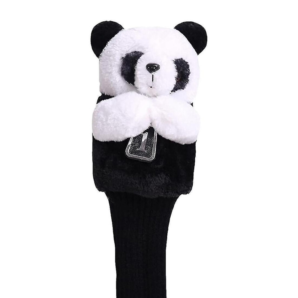 Panda Golf Club Headcover For Driver Wood Sports Outdoor Golf Club