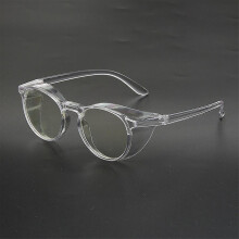 (Transparent) Safety Glasses Blue Light Blocking Anti Fog Glasses Unisex Anti Pollen Goggles Anti-sun