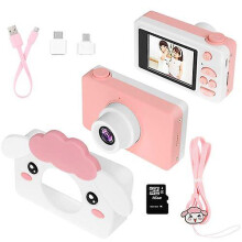 Kids Camera Gifts for Girls 2 IPS Screen Mini Camcorder Children's Camera