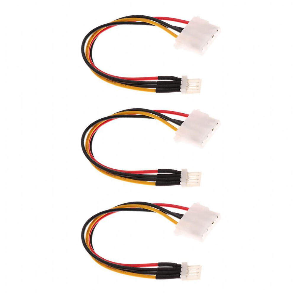 1-Pin Floppy Drive Male To 4-Pin Female Power Cord Extension Cable 9090588706280
