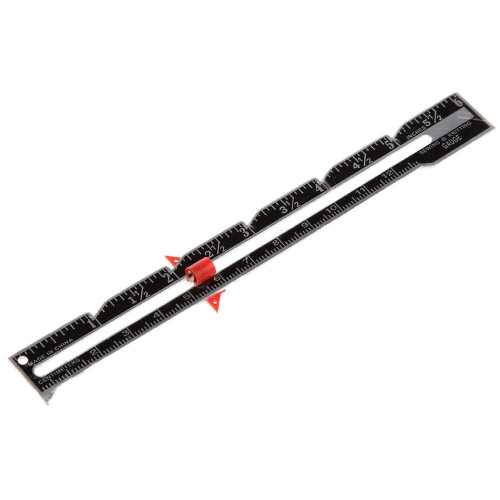 Seam measuring instrument Seam remover 1