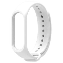 (white strap) Watch Strap For Xiaomi Mi Band 4 3wristband Silicone Bracelet Wrist Straps Miband4 Soft Comfortable Strap Smartwatch Accessories