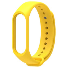 (yellow strap) Watch Strap For Xiaomi Mi Band 4 3wristband Silicone Bracelet Wrist Straps Miband4 Soft Comfortable Strap Smartwatch Accessories