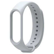 (gray strap) Watch Strap For Xiaomi Mi Band 4 3wristband Silicone Bracelet Wrist Straps Miband4 Soft Comfortable Strap Smartwatch Accessories
