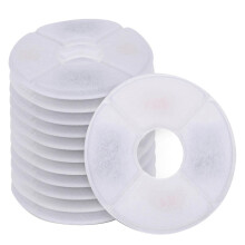 12pcs Pet Cat Water Fountain Filters Fountains Replacement Filter