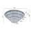 Living And Home (4-Tier) Chic Crystal Flush Mount Ceiling Light 6