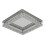 Living And Home (Square) Modern Crystal Ceiling Light Wider Illumination Range 5