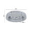 Living And Home (Round) Modern Crystal Ceiling Light Wider Illumination Range 6