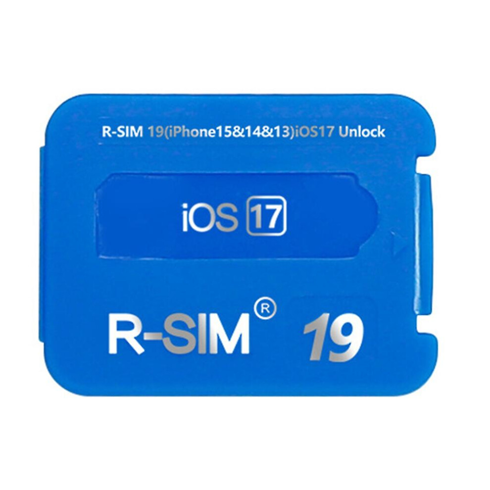 Mobile Phone Rsim19 Unlocking Card For Phone 15/14/13/12/11 Series Rsim19 Unlock Card