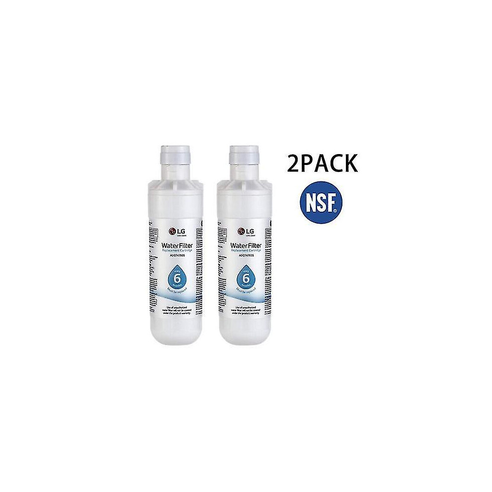 2 Pcs For Lg Lt1000p Adq747935 Replacement Water Filter New Sealed