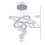 Living And Home Accent Crystal LED Pendant Light 5