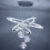 Living And Home Accent Crystal LED Pendant Light 3