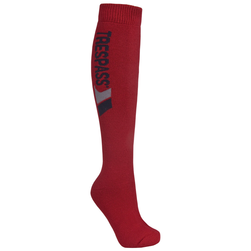 (6/9, Red) Trespass Unisex Tube Socks Tech