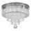 Living And Home Elegant Crystal Round Ceiling Light 3