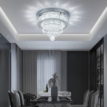 Elegant Crystal Round Ceiling Light