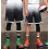 (White left long, M) Basketball Tights 3/4 Compression Pants For Men 2