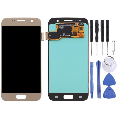 (Gold) OLED LCD Screen for Samsung Galaxy S7 2