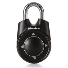 (Black) Master Lock Direction Lock Locker Gym Padlock