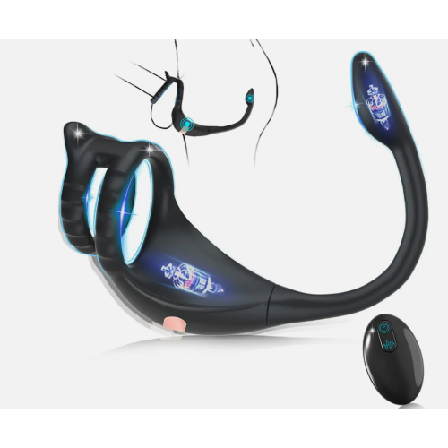 Cock Ring 9 Intense Vibrating Penis Ring Remote Control Male Vibrator 1