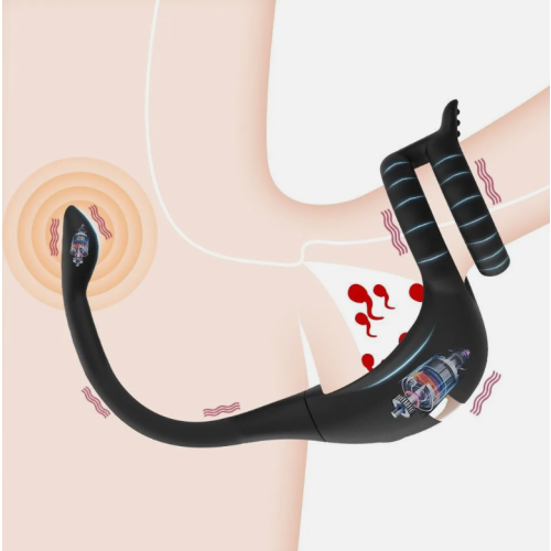 Cock Ring 9 Intense Vibrating Penis Ring Remote Control Male Vibrator
