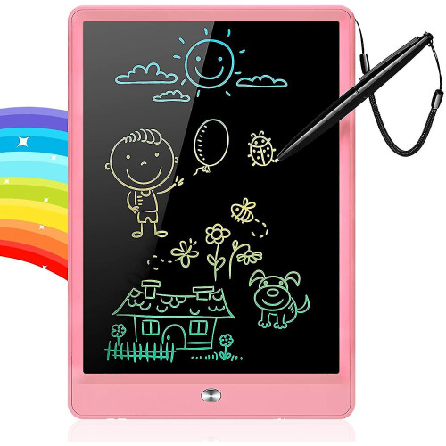 Lcd Writing Tablet Erasable Doodle Board Kids Reusable Drawing Pads Small Blackboard
