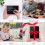 Lcd Writing Tablet Erasable Doodle Board Kids Reusable Drawing Pads Small Blackboard 4