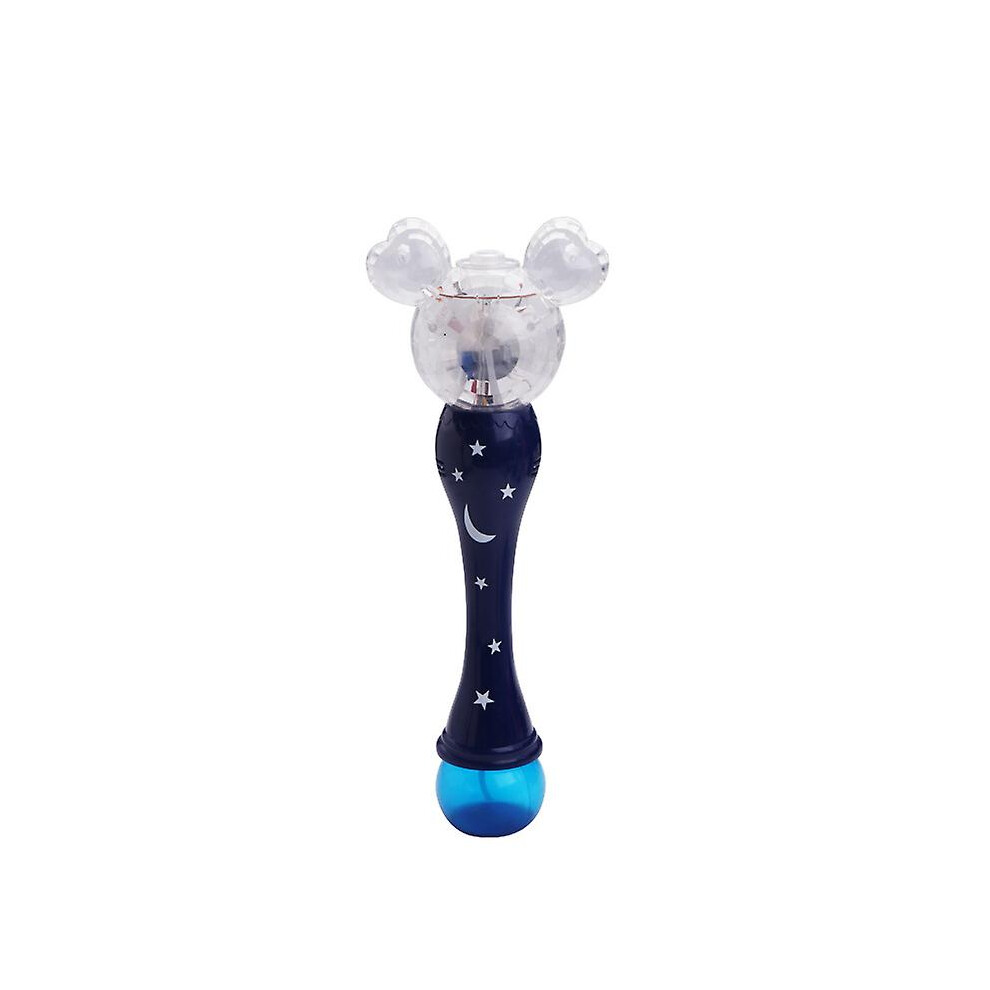 Bubble Machine Electric Bubble Wand Nontoxic Durable With Musical Fairy Stick Bubble Light