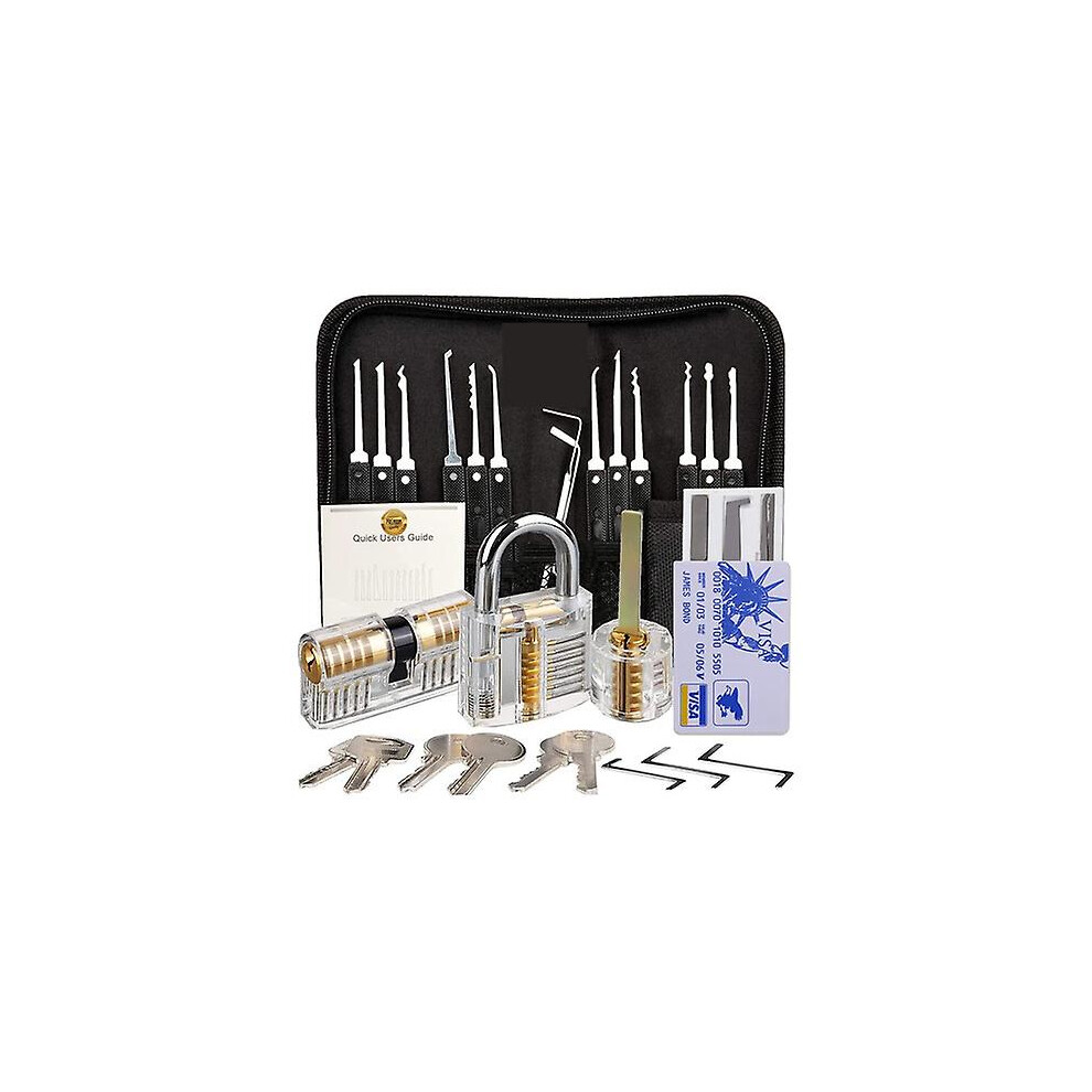 30pcs Lock Picking Kit Tools Unlocking Set Lock Picks