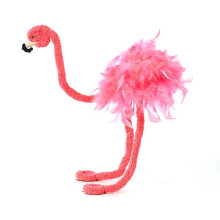 Flamingo Marionette Puppet Plush Animals Marionette Puppet Interactive Puppet