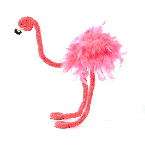 Flamingo Marionette Puppet Plush Animals Marionette Puppet Interactive Puppet