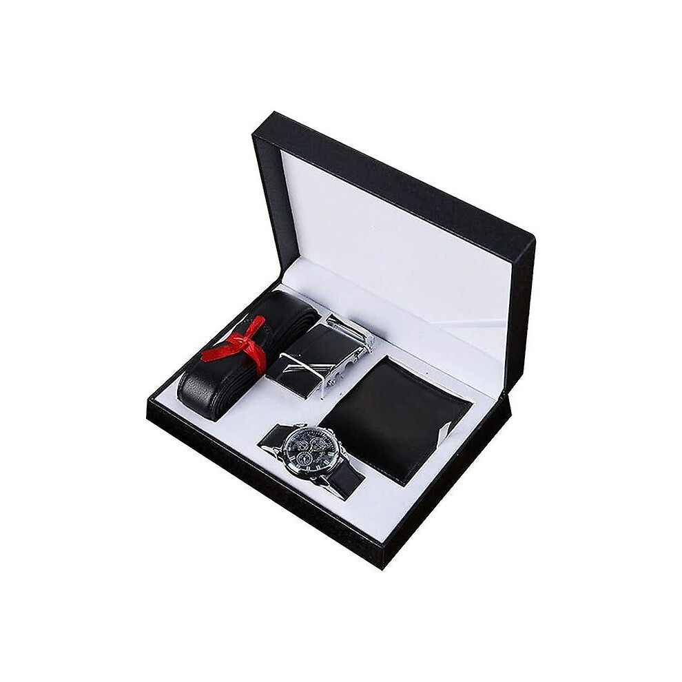 Wallet And Belt Gift Set, Gift Set - Wallet Watch Belt Man Husband
