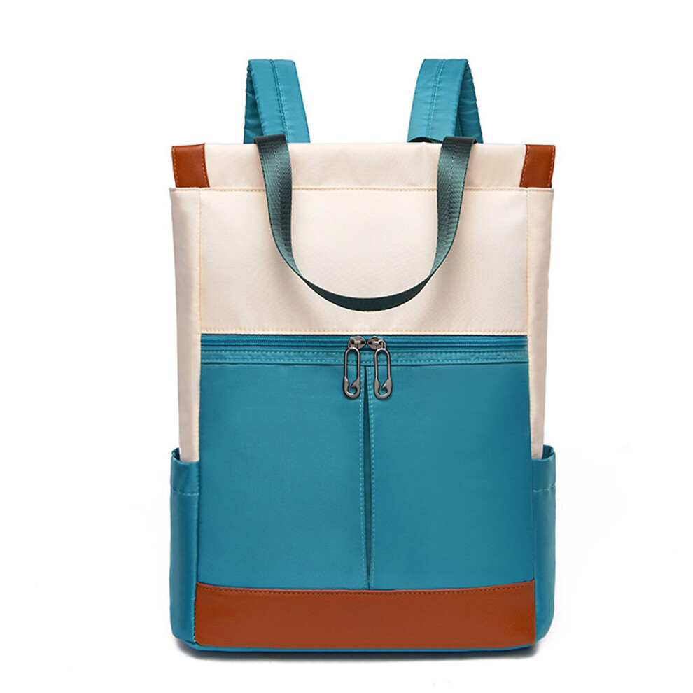 (Green) Convertible Tote Laptop Backpack For Women, School Travel Casual Bag - Green