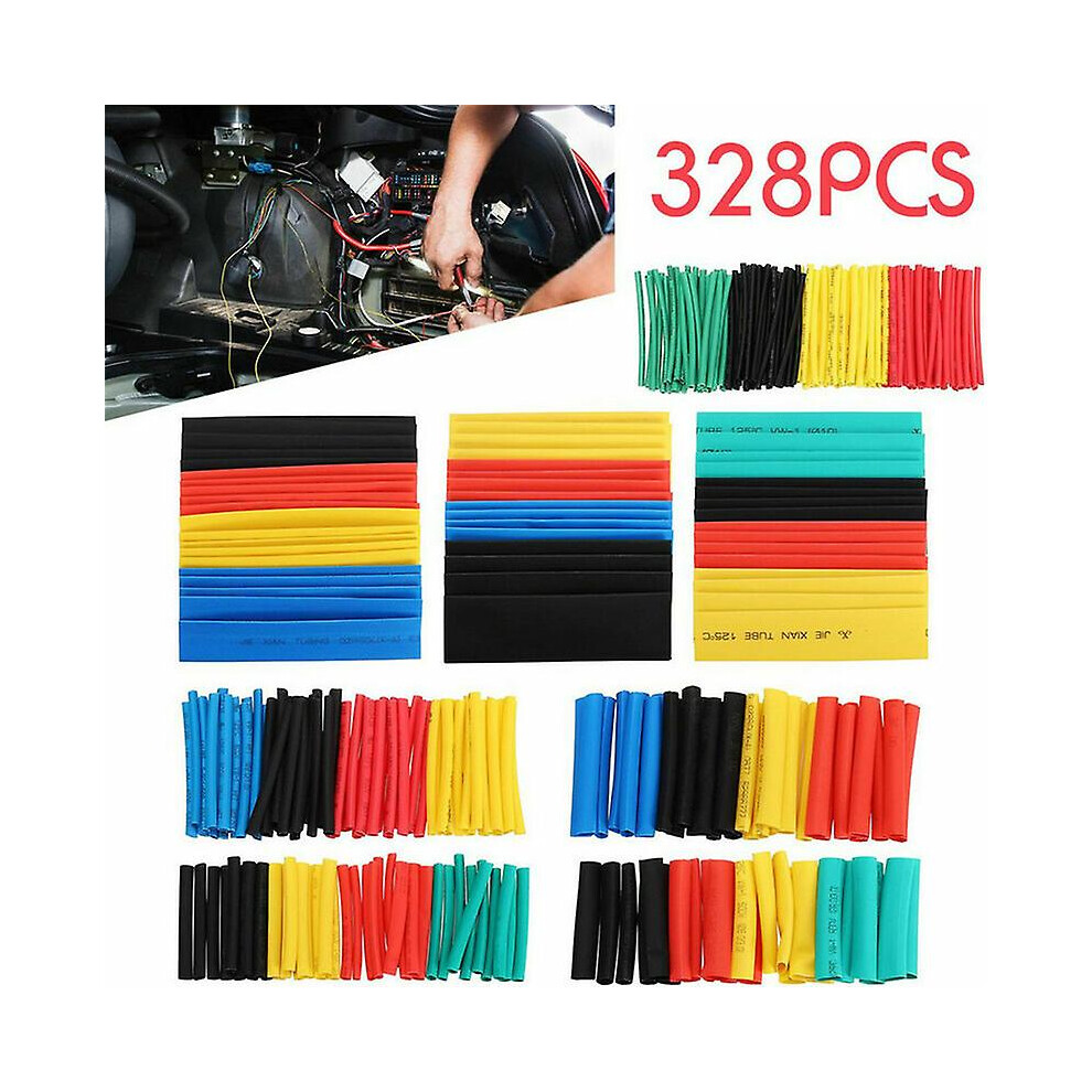 Heat Shrink Tubing Heat Shrink Tubing Heat Shrink Tubing Sleeving Wire Tube 328pcs