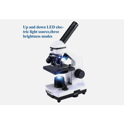 Microscope for Students,40-400X All-Optic Glass High-Power for Child