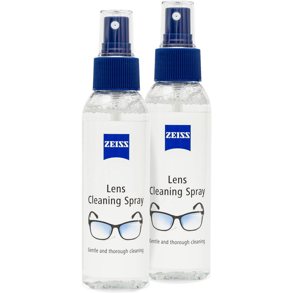 ZEISS Lens Cleaning Spray, Twin Pack for Cleansing Optical Surfaces