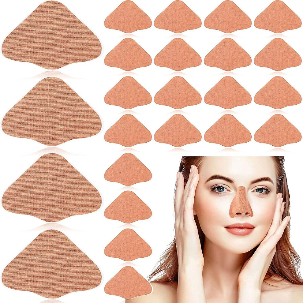 24 Set Sun Protection Nose Patch Uv Golf Patches For Sunscreen For Men Women Sports Tanning