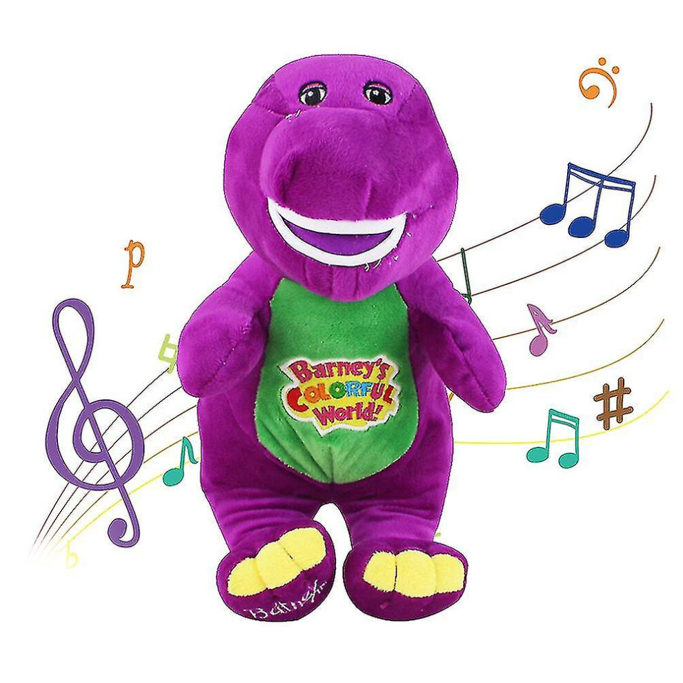 Barney's Toy Dinosaur Doll I Love You Barney Benny Plush Toy Children Plush Toy Purple