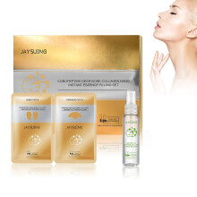 Deer Bone Collagen Nano Instant Essence Filling Set Skin Firming Lifting Moisturizing Essence For Smooth Skin Reduce Wrinkles