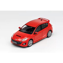 (Red) Gcd 1:64 Axela2 Mazda Speed 3 Mps Hatch Back Diecast Model Car Toy Cars