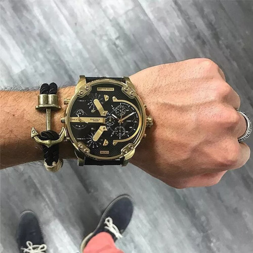 Diesel Diesel DZ7371 Mr Daddy Chronograph Black Men's Watch 2