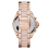 Michael Kors Michael Kors MK6096 Wren Ladies ρολόι ροζ χρυσό 4