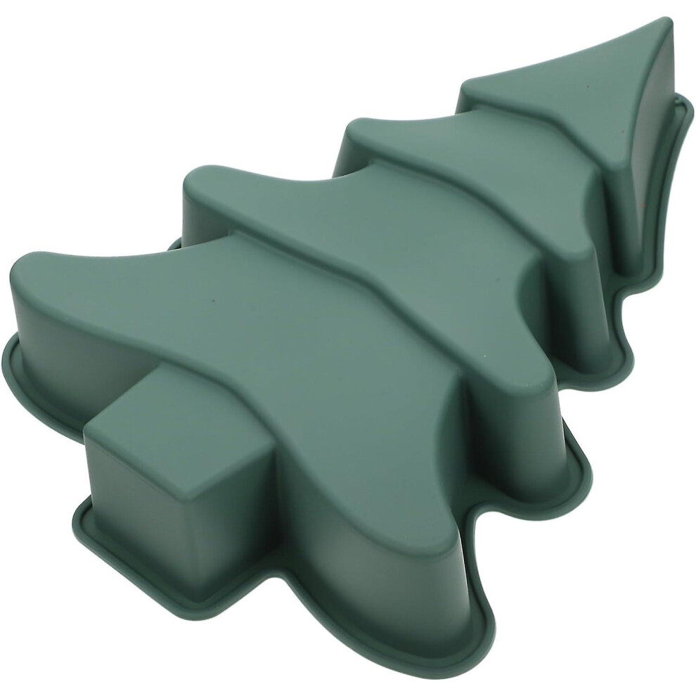 Christmas Tree Silicone Baking Mould Pan Kitchen Bakeware Tools For Chocolate Cake, Ice, Baking Cake, Pudding, Muffins