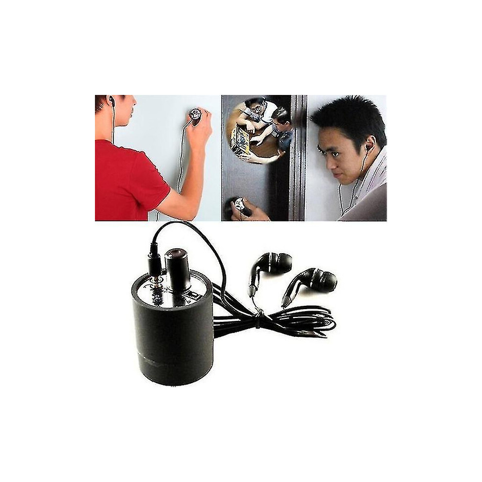 Ear Listen Through Wall Device Bug Eavesdroping Wall Microphone Voice Spy Top Hot