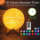 (12 cm) Customized Personalized Moon Lamp 3d Photo Moonlight Night Light Home Decoration Usb Charging Light Remote Control 2